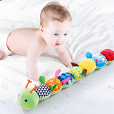 Musical Caterpillar Sensory Toy | Soft Plush Fabric for Infants