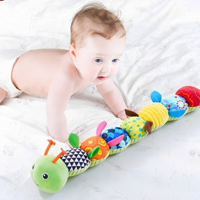 Musical Caterpillar Sensory Toy | Soft Plush Fabric for Infants