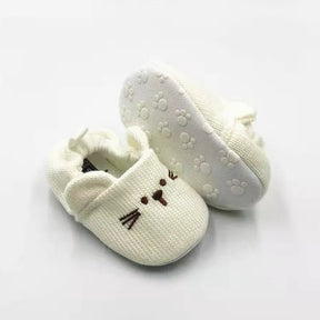 Baby Booties with Non-Slip Soles | Soft Cotton for Cozy Comfort
