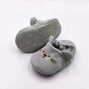 Baby Booties with Non-Slip Soles | Soft Cotton for Cozy Comfort