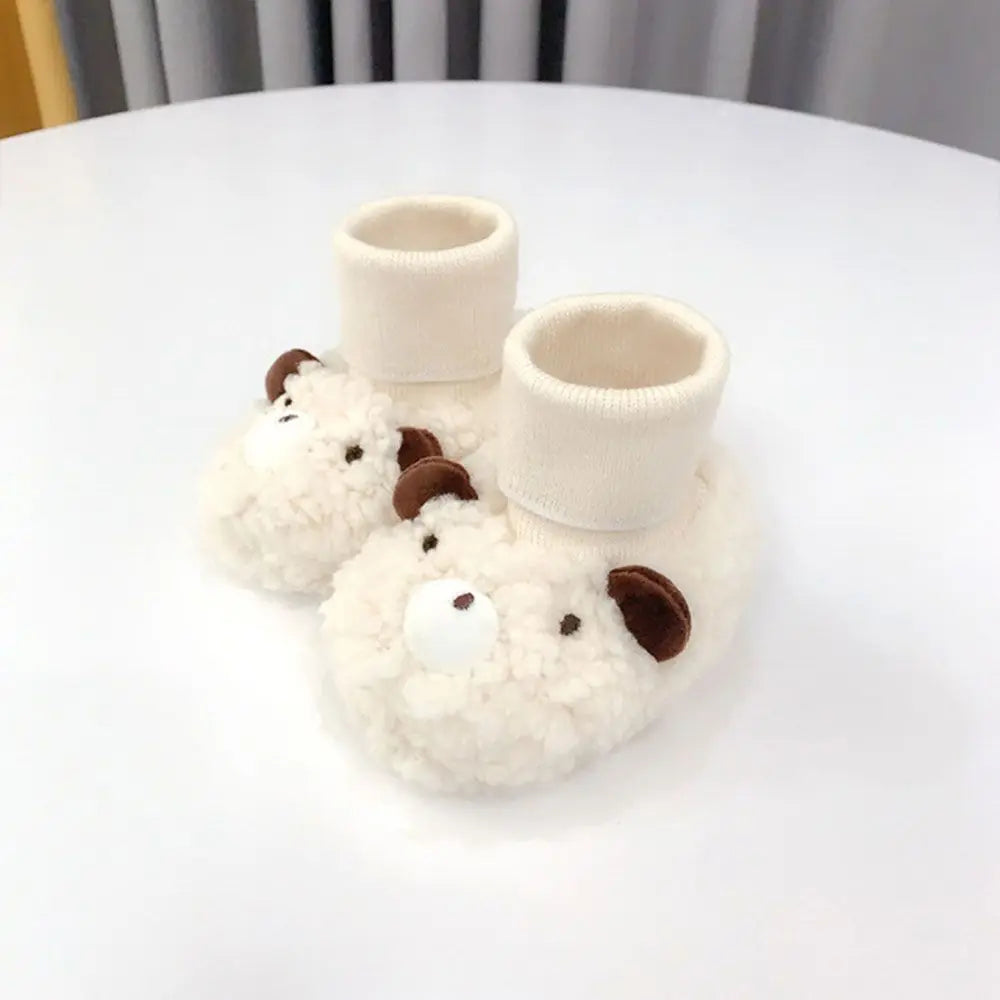 Baby Slippers for Infants | Soft Cotton, Non-Slip Safety