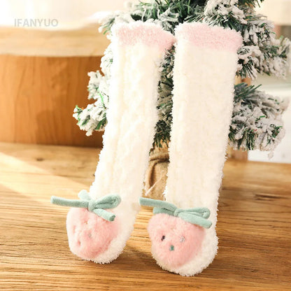 Anti-Slip Baby Socks | Warm Cotton for 0-3 Years