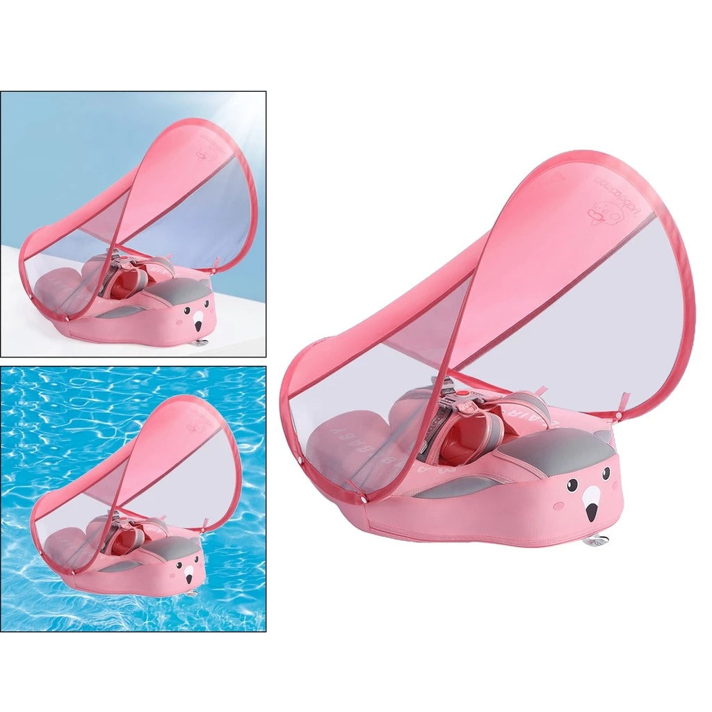Baby Swimming Trainer | Inflatable UV Protection for 3-24 Months