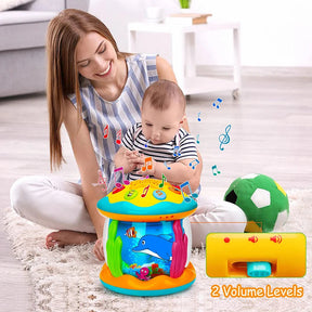 Ocean World Tummy Time Projector | BPA-Free, Portable Sensory Device