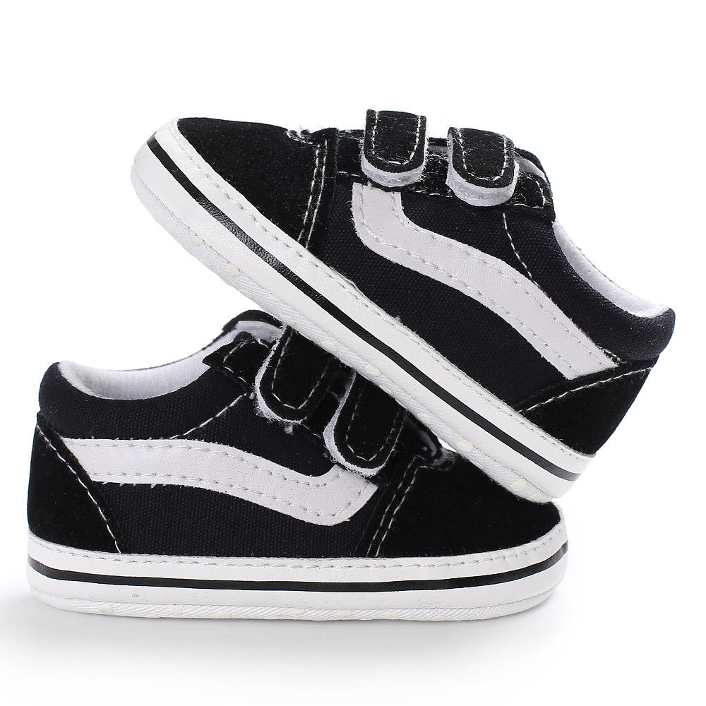 Infant Walking Sneakers | Soft Canvas with Velcro Closure