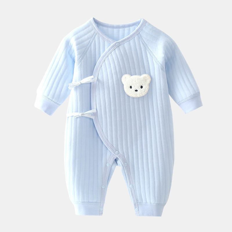 Baby Bear Romper | Soft Cotton for All Seasons