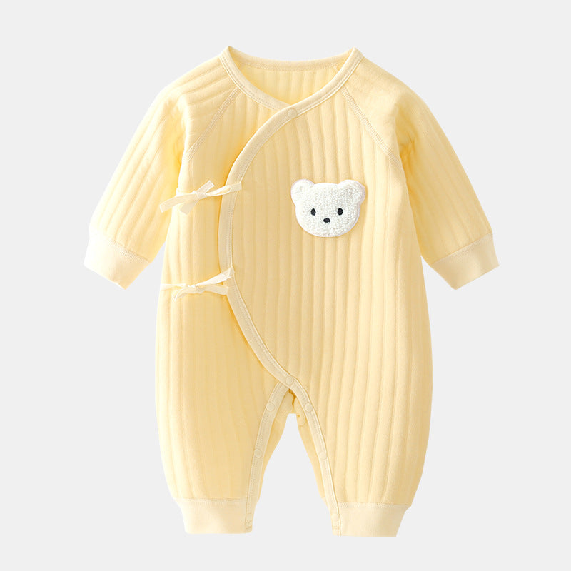 Baby Bear Romper | Soft Cotton for All Seasons