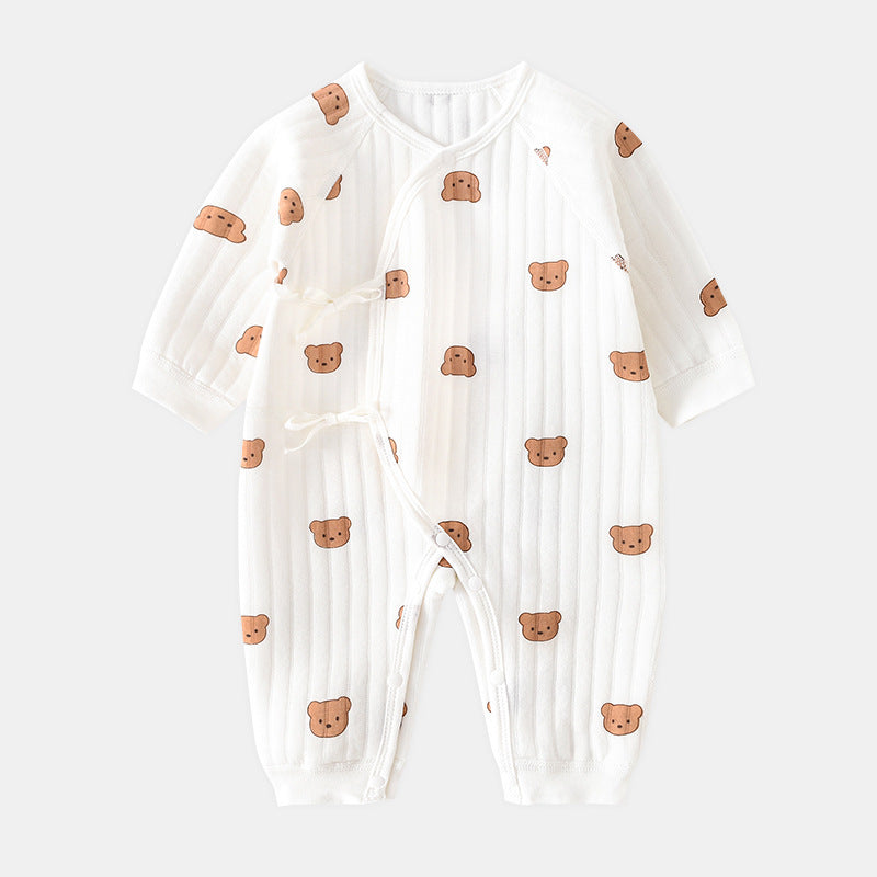 Baby Bear Romper | Soft Cotton for All Seasons