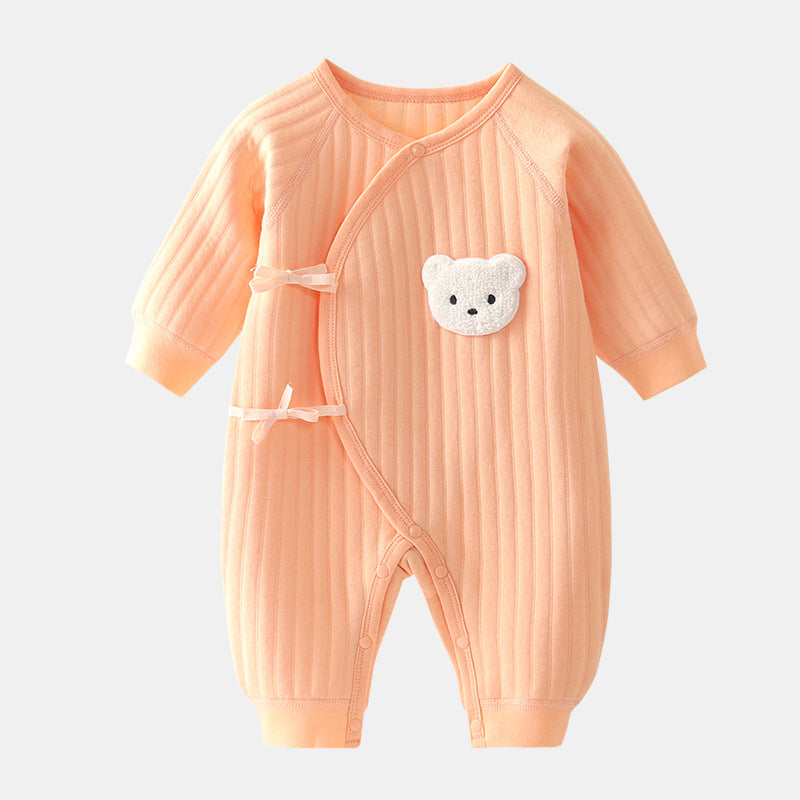 Baby Bear Romper | Soft Cotton for All Seasons