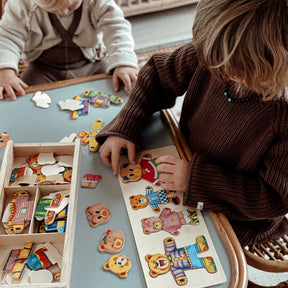 Dress-Up Puzzle Toy | Interchangeable Outfit Pieces for Imaginative Play
