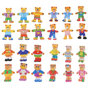 Dress-Up Puzzle Toy | Interchangeable Outfit Pieces for Imaginative Play