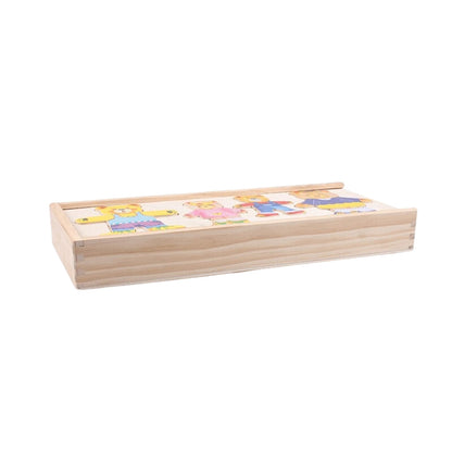Dress-Up Puzzle Toy | Interchangeable Outfit Pieces for Imaginative Play