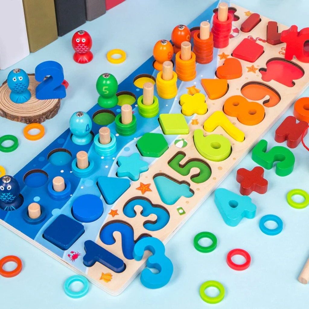 Montessori Puzzle Board for Kids | Engaging Early Learning Toy