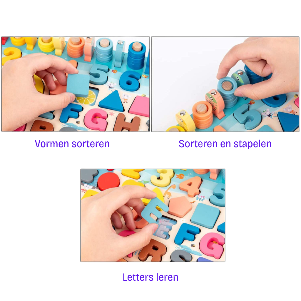 Montessori Puzzle Board for Kids | Engaging Early Learning Toy