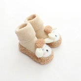Baby Plush Non-Slip Shoes | Cozy, Secure Fit for Tiny Feet