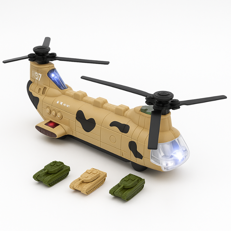 Helicopter Toy for Imaginative Play | Engaging Lights and Sounds