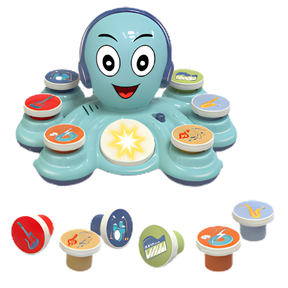 Musical Octopus Toy for Toddlers | Interactive Sound and Stacking Fun