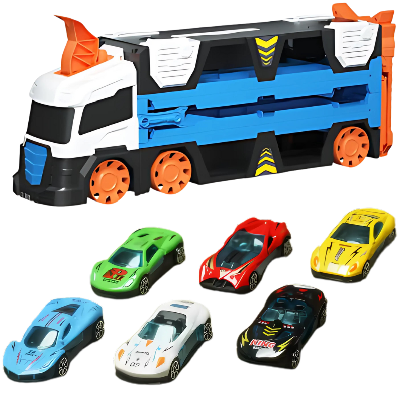 Transformable Truck Car Track | 2-in-1 Racing Adventure Toy