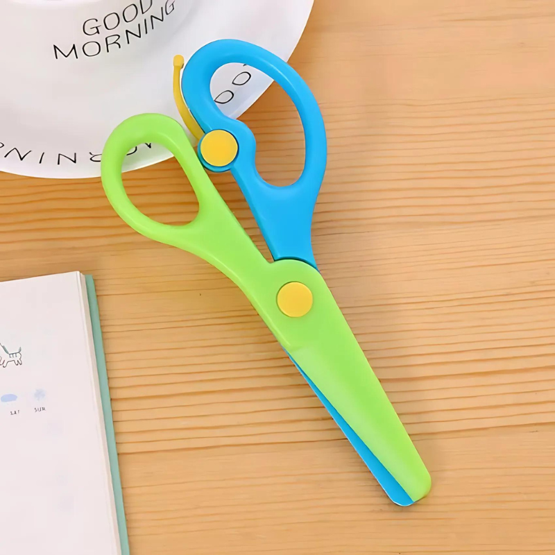 Child-Safe Craft Scissors | Colorful, Easy-to-Use Design