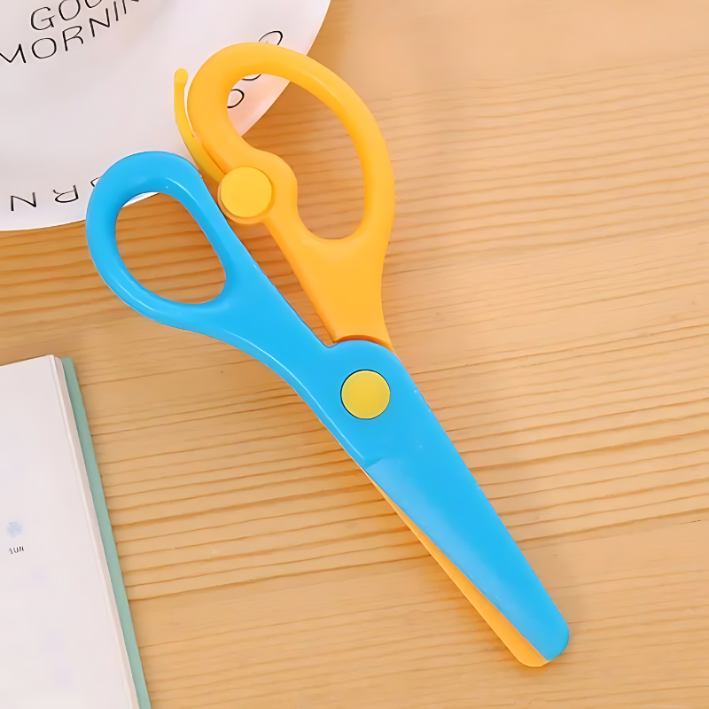 Child-Safe Craft Scissors | Colorful, Easy-to-Use Design