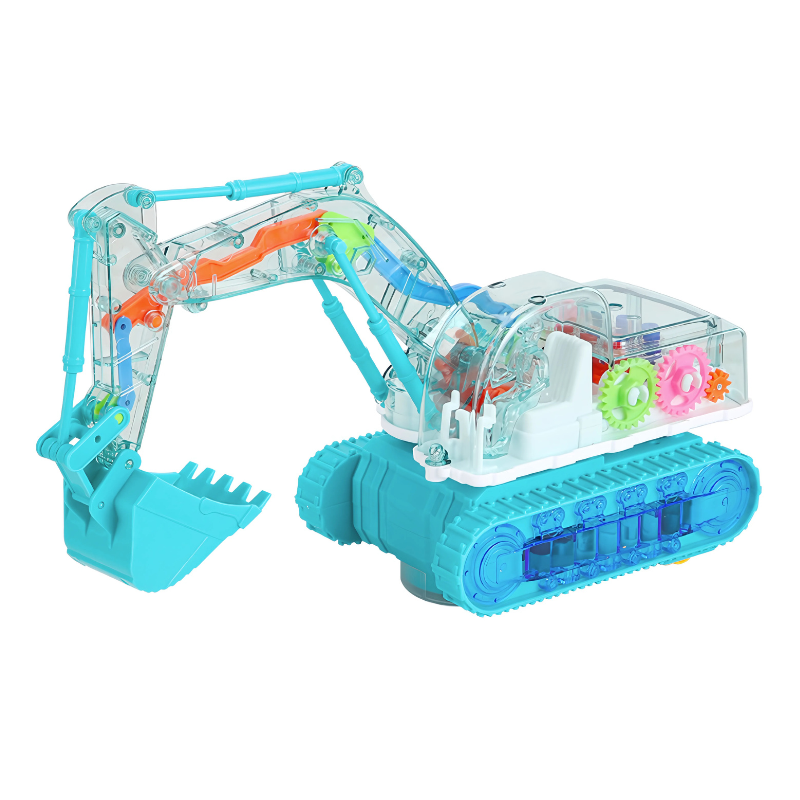 Interactive Light-Up Excavator | Engaging Playtime with Music