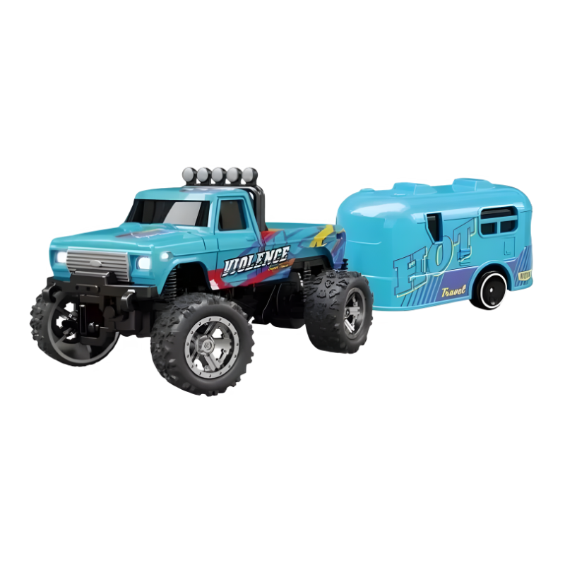 Mini Monster Truck | Ultra-Compact, Realistic LED Lights