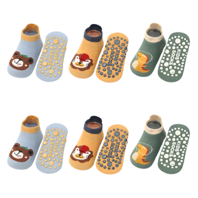 Non-Slip Baby Socks | Soft Cotton Comfort with Cute Designs