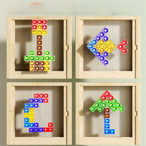 Wooden Puzzle Toy for Brain Training | Eco-Friendly Fun for All Ages