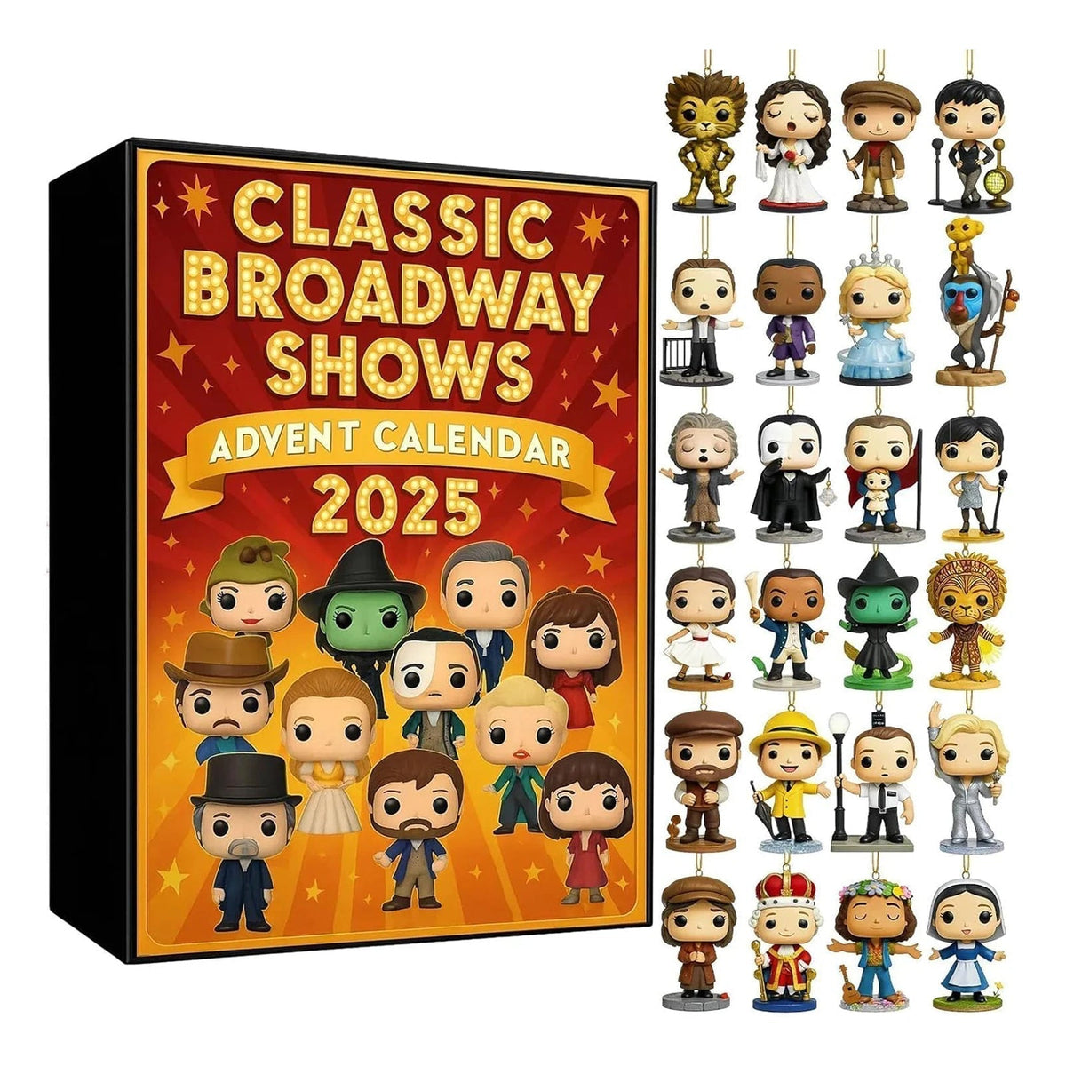 Broadway Advent Calendar | Unique Collectibles for Theater Fans