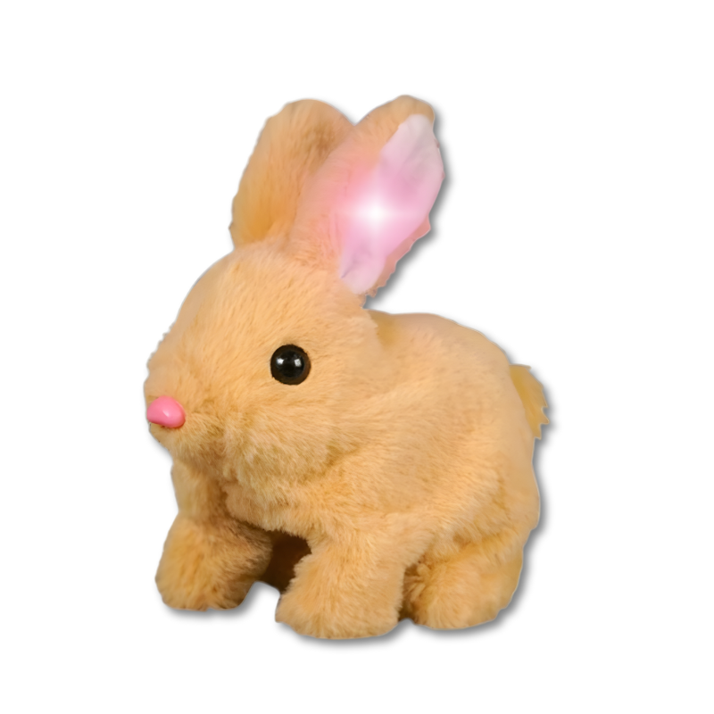 Interactive Rabbit Toy | Glowing Ears and Realistic Movements