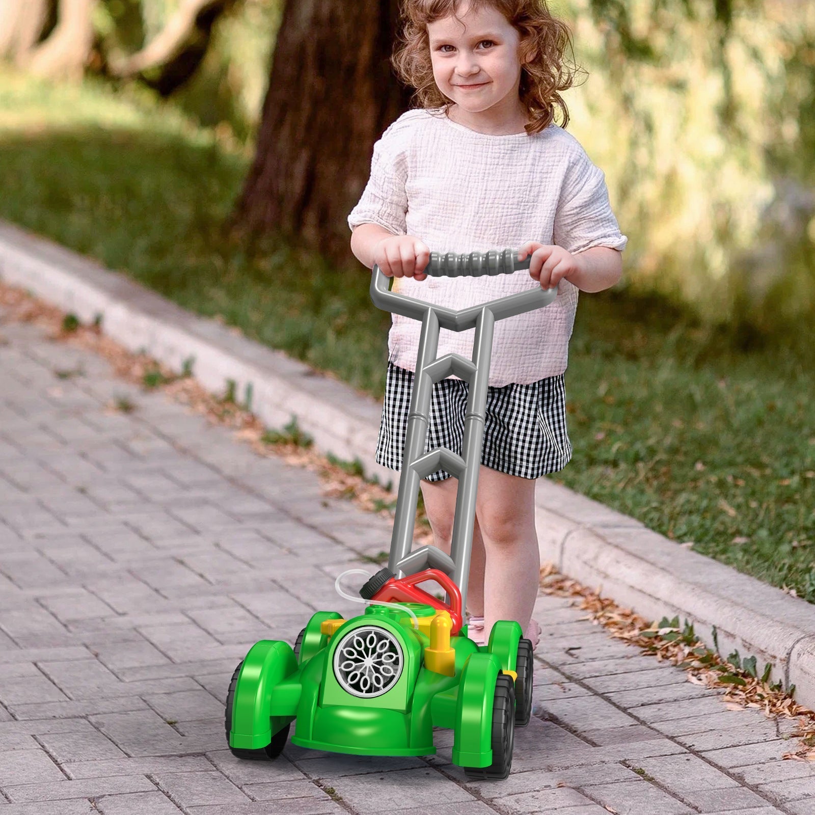Bubble Mower Toy for Kids | Colorful Bubbles for Active Play