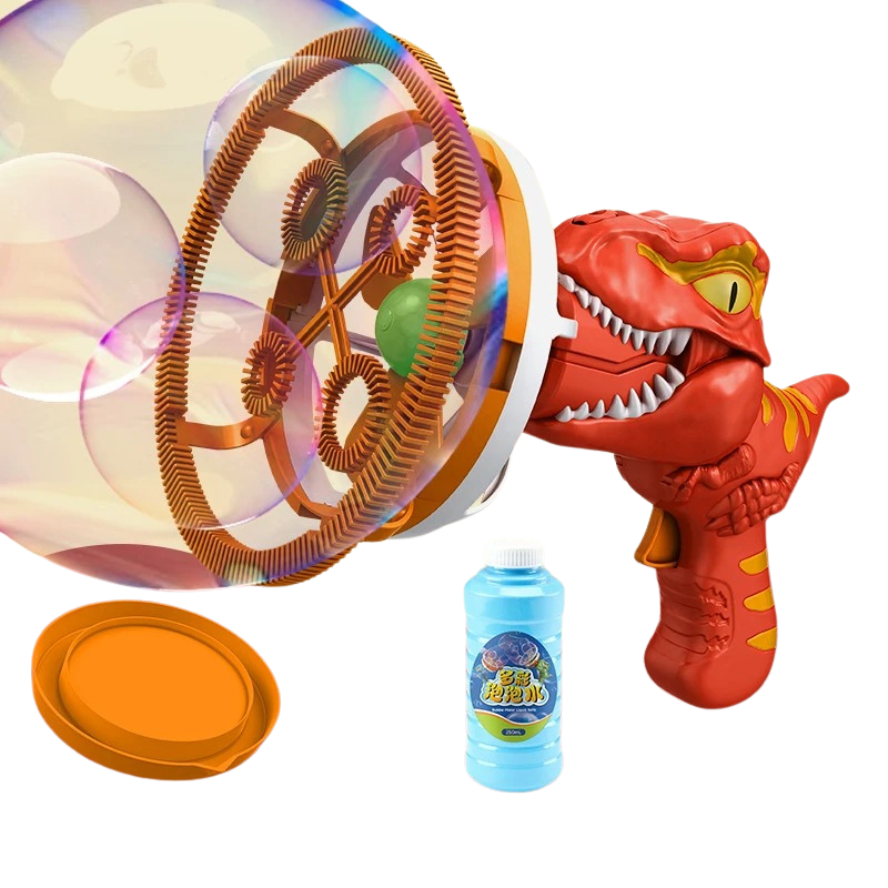 Dinosaur Bubble Blaster | Colorful Bubbles for Outdoor Fun