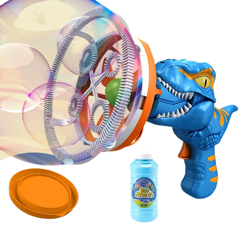 Dinosaur Bubble Blaster | Colorful Bubbles for Outdoor Fun