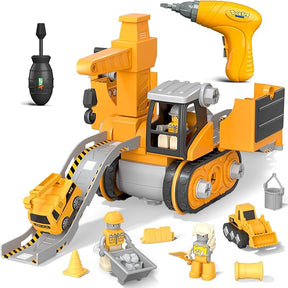 Construction Vehicle Playset | 3-in-1 Fun for Kids