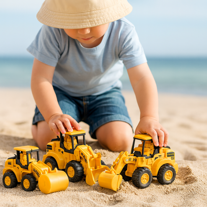 Construction Toy Vehicle Set | Interactive Learning for Ages 2-5
