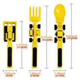 Bulldozer Cutlery Set | Fun Mealtime Adventure for Kids