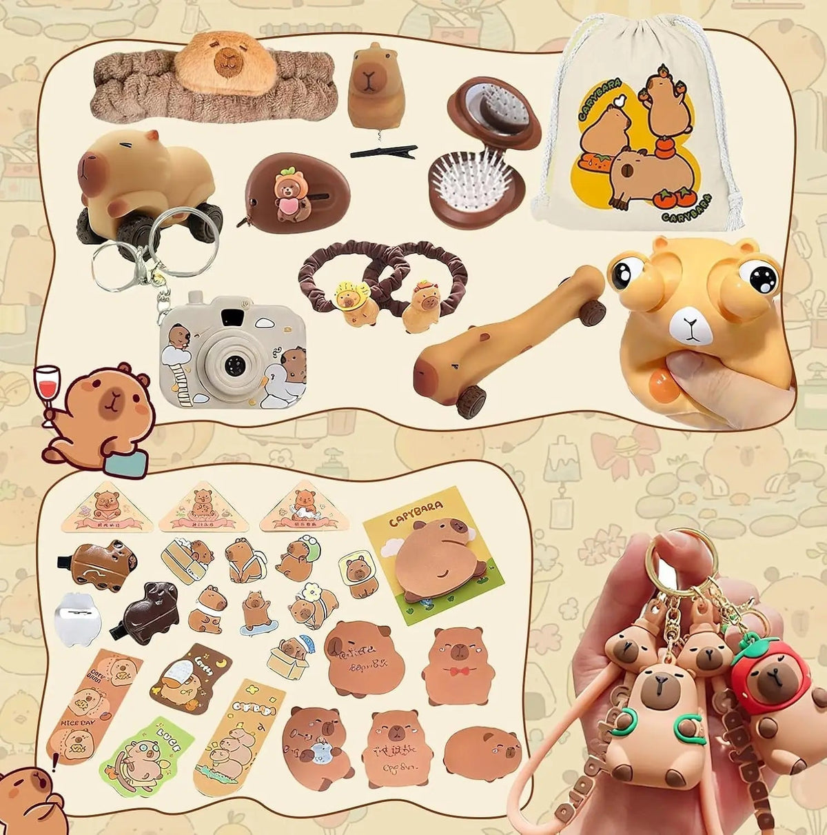 Advent Calendar for Kids | 24 Fun Capybara Surprises