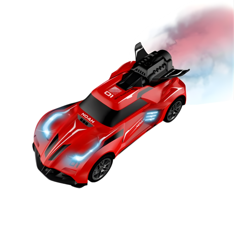 High-Speed RC Police Car | Rechargeable with Real Smoke Effect