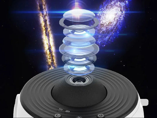 Galaxy Light Projector | 360° Rotating Star Effects