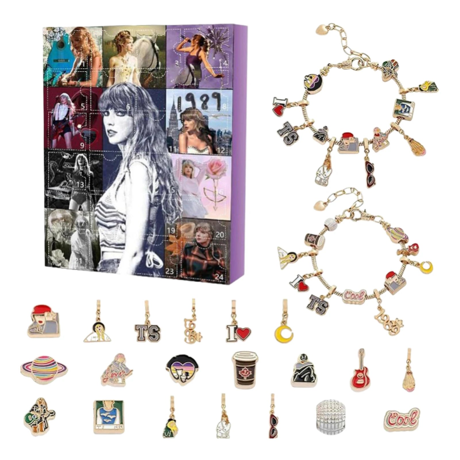 DIY Bracelet Advent Calendar | 22 Charms for Creative Fun