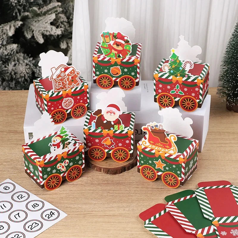 Kids' Advent Calendar Boxes | 24 Customizable Creative Designs