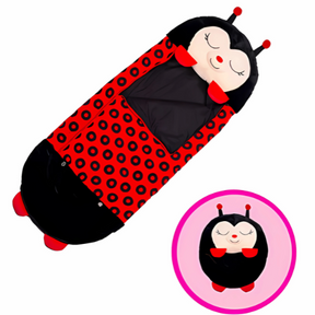 Children's Sleeping Bag Pillow | Cozy Cartoon Design for Travel