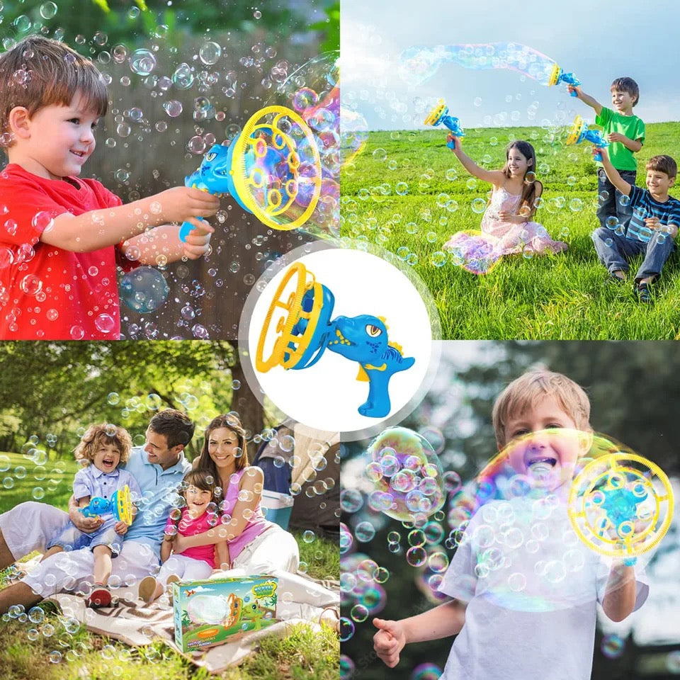 Dino Bubble Blaster | Automatic Fun for Outdoor Play