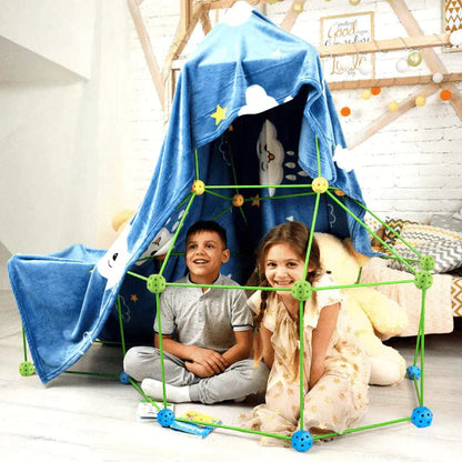 Kids' Fort Building Kit | Creative Indoor and Outdoor Play