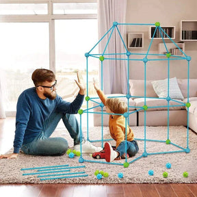 Kids' Fort Building Kit | Creative Indoor and Outdoor Play