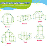 Kids' Fort Building Kit | Creative Indoor and Outdoor Play