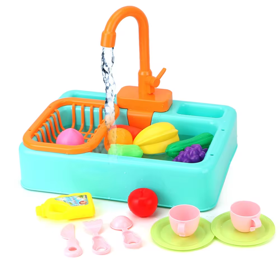 Educational Sink Toy for Kids | Interactive Water Tap Play Set