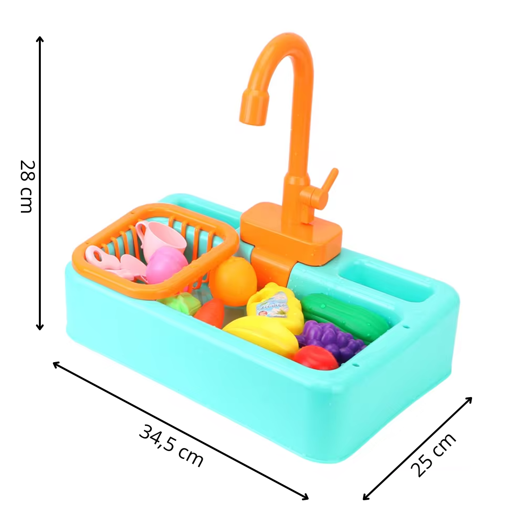 Educational Sink Toy for Kids | Interactive Water Tap Play Set