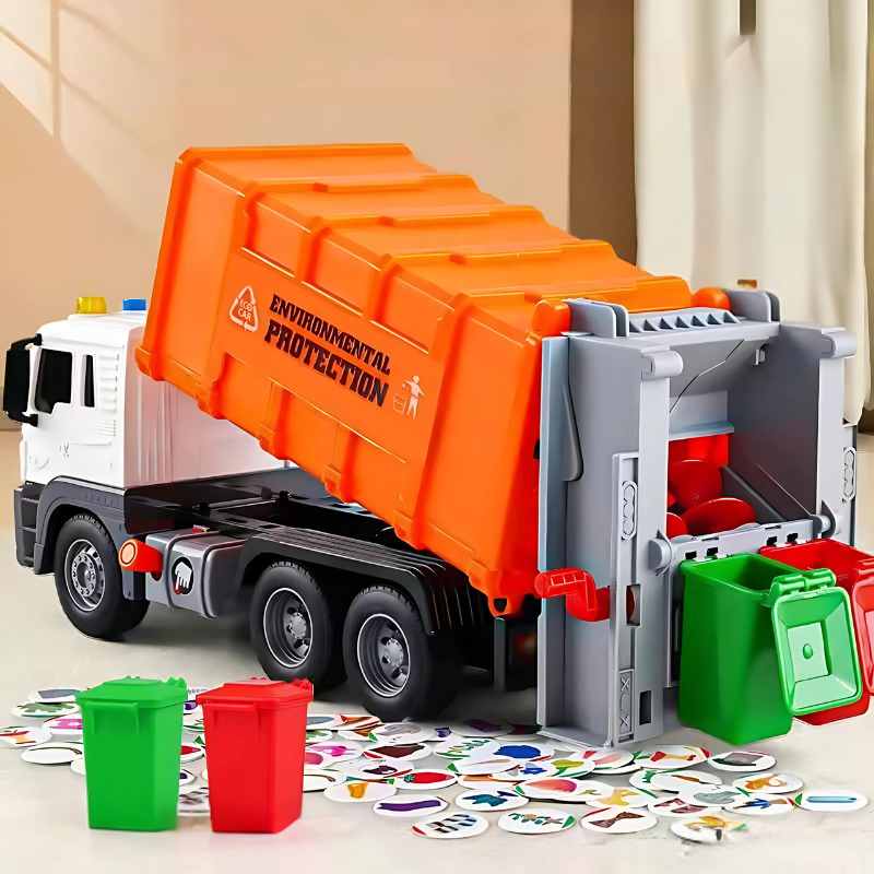 Educational Garbage Truck Toy | Interactive Eco-Friendly Play for Kids