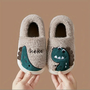 Dinosaur Slippers for Kids | Soft, Warm, Non-Slip Design